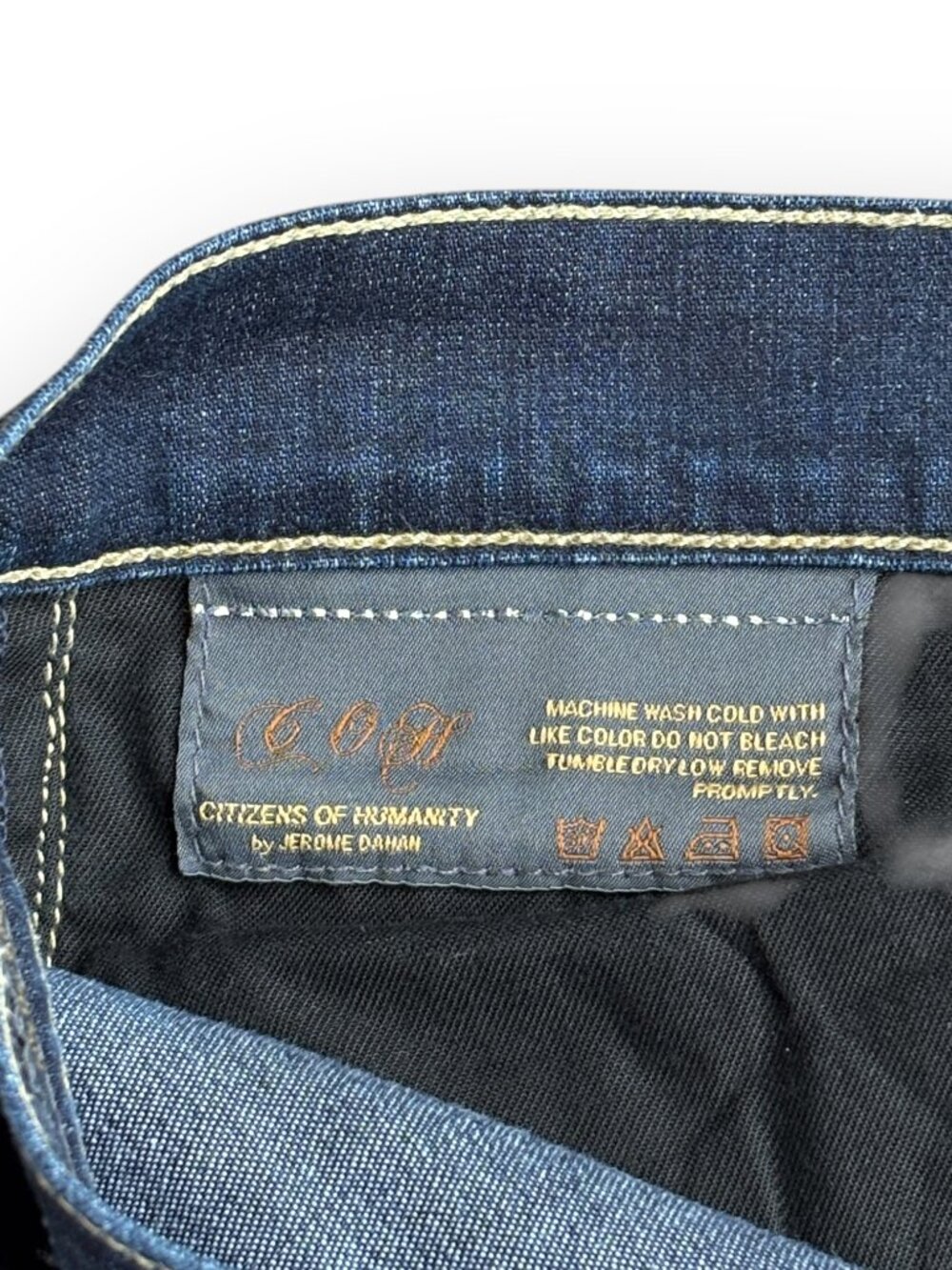 Citizens of Humanity Kelly Low Rise Bootcut Jeans Dark Wash Size 30 - Picture 8 of 14